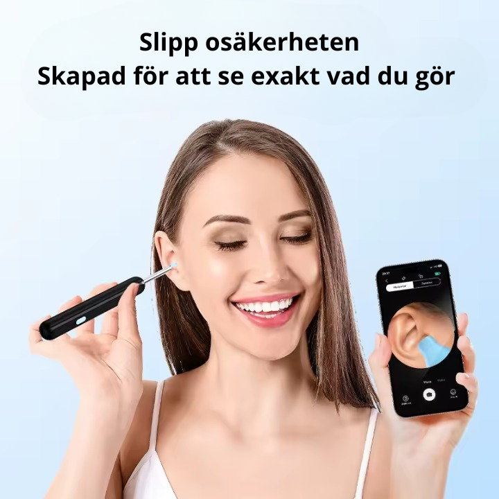 Smart öronrengörare - en ny standard för öronhygien, hemma hos dig